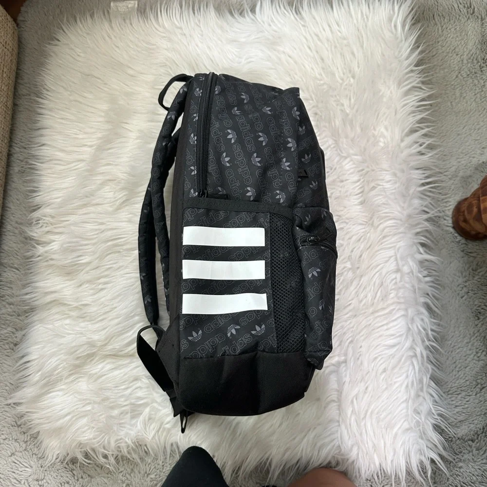 ADIDAS ORIGINALS BASE BACKPACK MONOGRAM/BLACK/WHITE, NEW NO TAG
